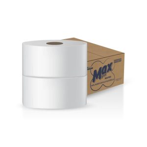 Ribercon - Papel Higiênico Max Pure Folha Simples 500m – 12 Un